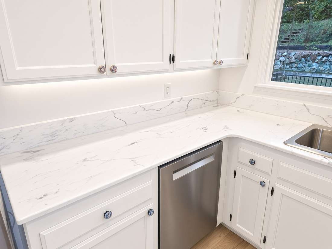 Kitchen counters after